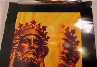 RARE VINTAGE STRATFORD FESTIVAL 1979 LITHOGRAPH POSTER GOLD & BLACK-20.5